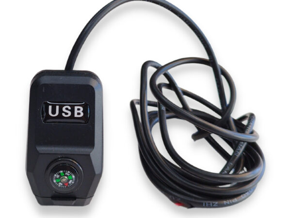 מטען USB לחשמלי עם מצפן