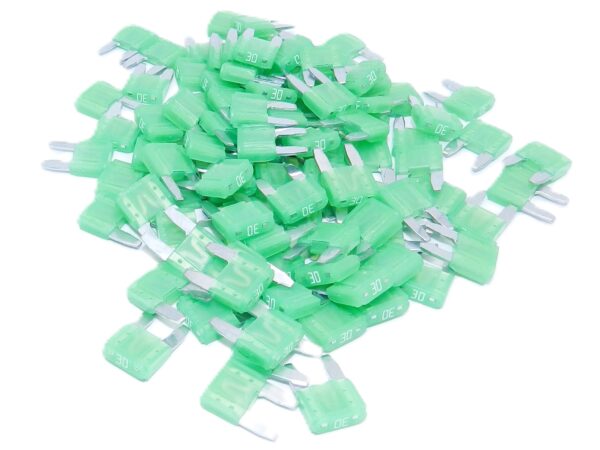 פיוז אוטו קטן 30A מיני - 100 יח'