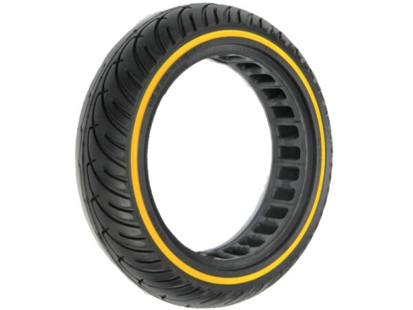 צמיג שיאומי מלא פס צהוב 8.5X2"