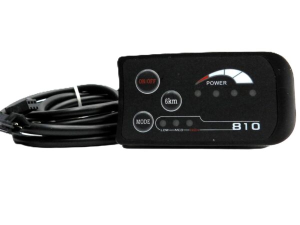 צג 810 ללא כפתור תאורה 36V